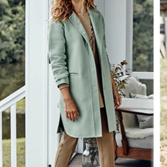 New!J.Jill Community | Layering wool coat size M - Picture 2 of 15